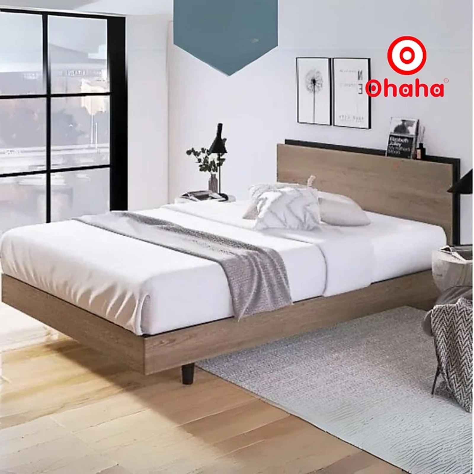 Giường ngủ cao cấp gỗ công nghiệp 